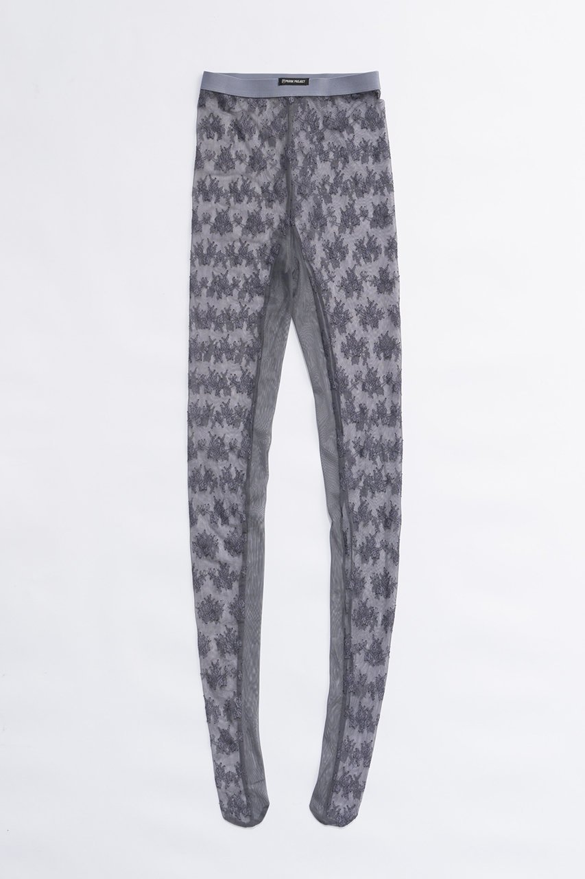 【プランク プロジェクト/PRANK PROJECT】のフラワーモチーフレースタイツ / Flower Motif Lace Tights インテリア・キッズ・メンズ・レディースファッション・服の通販 founy(ファニー) 　ファッション　Fashion　レディースファッション　Fashion for Women　タイツ＆レッグウェア&美脚効果　Tights & Sheer Legwear　レッグウェア・ストッキング　Legwear & Hosiery　おすすめ　Recommended / Our Picks　ストッキング　Stockings, Sheer Tights　タイツ　Tights, Legwear　フィット　Fit, Slim Fit　レース　Lace, Lace Fabric　再入荷　Restock / Back in Stock　GRY(グレー)|ID: prp329100004089851 ipo3291000000032802156