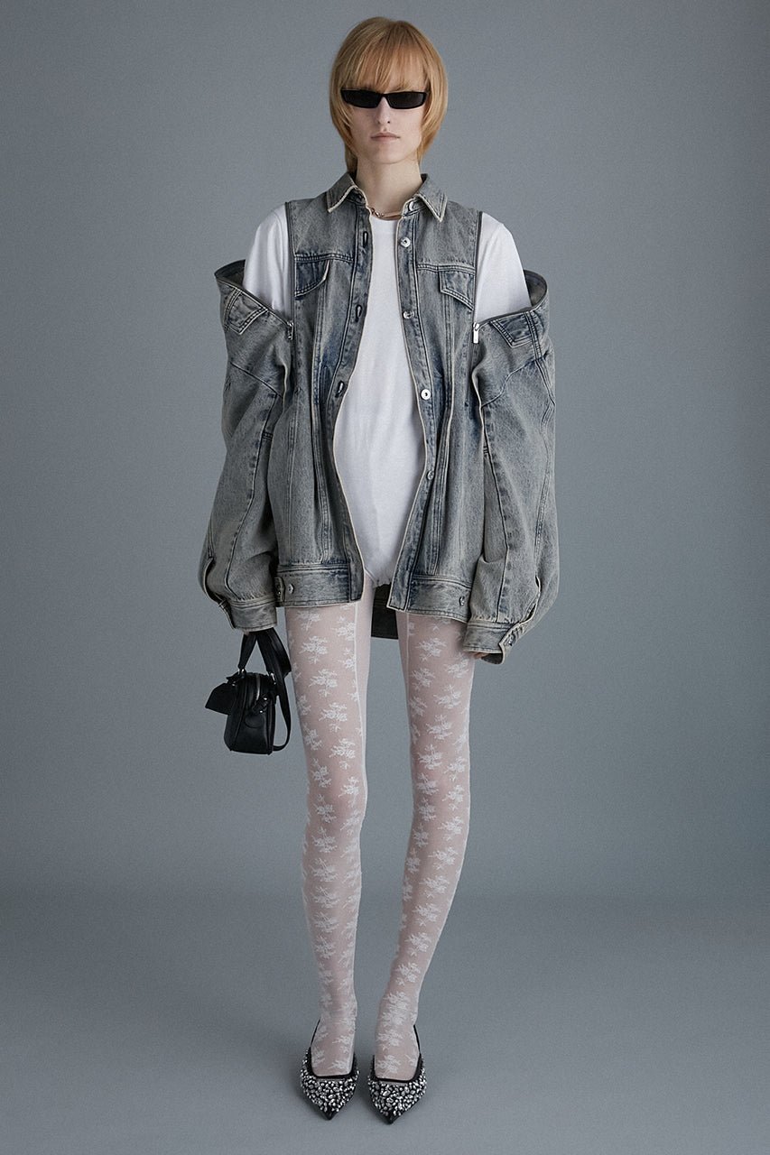 【プランク プロジェクト/PRANK PROJECT】のフラワーモチーフレースタイツ / Flower Motif Lace Tights 人気、トレンドファッション・服の通販 founy(ファニー) 　ファッション　Fashion　レディースファッション　Fashion for Women　タイツ＆レッグウェア&美脚効果　Tights & Sheer Legwear　レッグウェア・ストッキング　Legwear & Hosiery　おすすめ　Recommended / Our Picks　ストッキング　Stockings, Sheer Tights　タイツ　Tights, Legwear　フィット　Fit, Slim Fit　レース　Lace, Lace Fabric　再入荷　Restock / Back in Stock　other-2|ID: prp329100004089851 ipo3291000000032802159