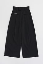 【プランク プロジェクト/PRANK PROJECT】のロークロッチワイドパンツ / Low Crotch Wide Pants 人気、トレンドファッション・服の通販 founy(ファニー) ファッション Fashion レディースファッション WOMEN パンツ Pants ストライプ Stripe セットアップ Set Up ツイル Twill ワイド Wide thumbnail BLK(ブラック)|ID: prp329100004089855 ipo3291000000027695117