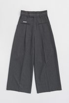 【プランク プロジェクト/PRANK PROJECT】のロークロッチワイドパンツ / Low Crotch Wide Pants 人気、トレンドファッション・服の通販 founy(ファニー) ファッション Fashion レディースファッション WOMEN パンツ Pants ストライプ Stripe セットアップ Set Up ツイル Twill ワイド Wide thumbnail GRY(グレー)|ID: prp329100004089855 ipo3291000000027695119