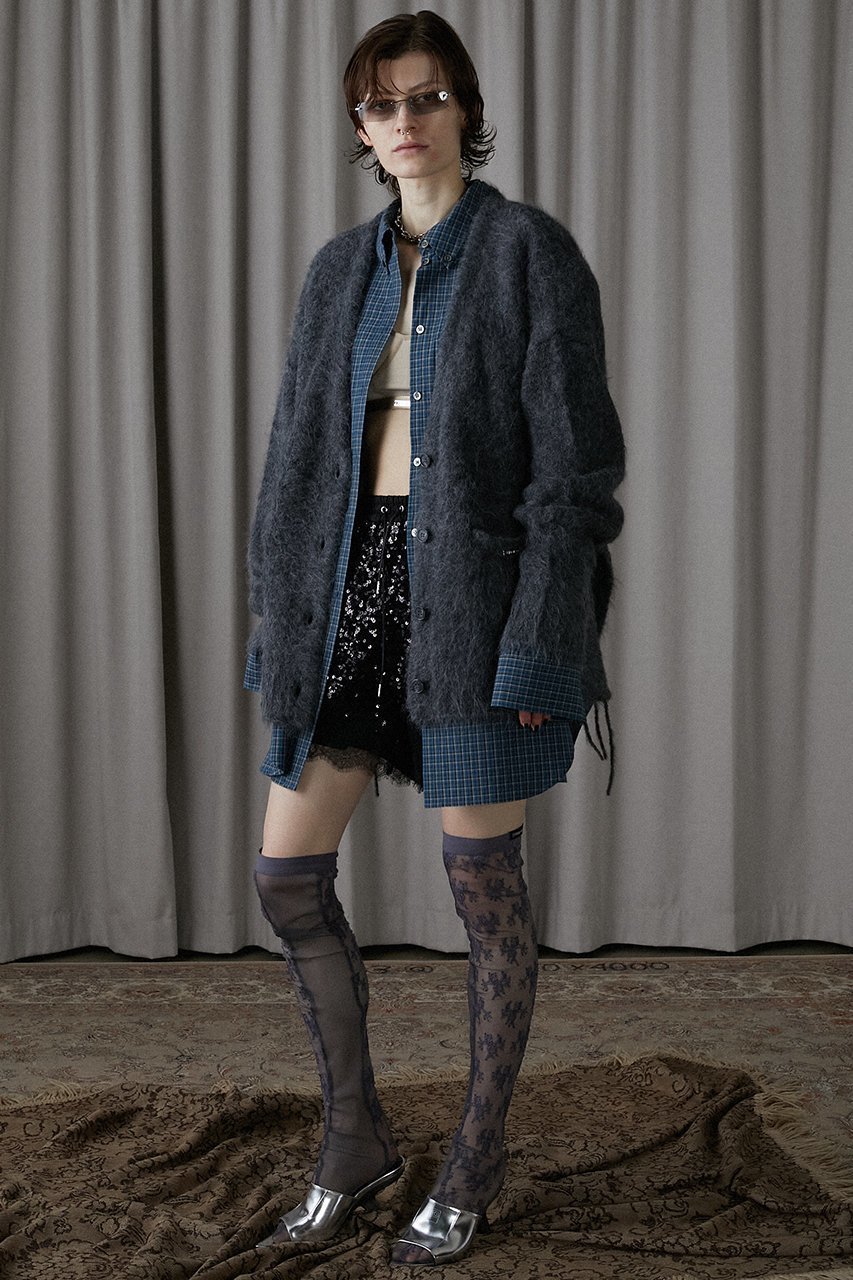 【プランク プロジェクト/PRANK PROJECT】のスパンコールレースショートパンツ / Spangle Lace Short Pants 人気、トレンドファッション・服の通販 founy(ファニー) 　ファッション　Fashion　レディースファッション　Fashion for Women　パンツ　Pants & Trousers　ショートパンツ・ハーフパンツ　High-Waisted & Relaxed Shorts　コンビ　Combo, Combination Style　ショート　Short, Short Length　スカラップ　Scallop, Scalloped Edge　スパンコール　Sequins, Sequin Embellishment　ランダム　Random, Irregular　レース　Lace, Lace Fabric　other-3|ID: prp329100004089857 ipo3291000000035481382