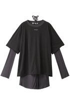 【プランク プロジェクト/PRANK PROJECT】のシアーテレコレイヤーオーバートップ / Sheer Teleco Layer Over Top C.GRY(チャコールグレー)|ID: prp329100004089861 ipo3291000000032912379