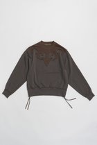 【プランク プロジェクト/PRANK PROJECT】のウエスタンモチーフスウェット / Western Motif Sweat 人気、トレンドファッション・服の通販 founy(ファニー) ファッション Fashion レディースファッション WOMEN トップス・カットソー Tops/Tshirt シャツ/ブラウス Shirts/Blouses パーカ Sweats ロング / Tシャツ T-Shirts スウェット Sweat カットソー Cut and Sewn ウエスタン Western スウェット Sweat モチーフ Motif NEW・新作・新着・新入荷 New Arrivals thumbnail BRN(ブラウン)|ID: prp329100004089862 ipo3291000000027695141