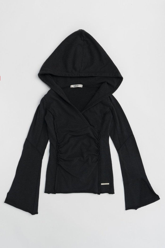 【プランク プロジェクト/PRANK PROJECT】のドレープフーディトップス / Drape Hoodie Top インテリア・キッズ・メンズ・レディースファッション・服の通販 founy(ファニー) https://founy.com/ ファッション Fashion レディースファッション Fashion for Women トップス・カットソー Cut & Sew Tops シャツ・ブラウス・オフィスカジュアル Elegant Blouses & Button-Ups レディースパーカー・カジュアルフーディー Casual Hoodies & Sweatshirts ロングTシャツ・Tシャツ Longline T-Shirts & Tees スウェット・クルーネックトップス Sweatshirts & Crewnecks / Relaxed Fit Sweat Tops カットソー・ベーシックTシャツ Cut-and-Sewn Tops / Stretch Tees & Basics ドレープ Drape, Draping Fabric ビッグ Big, Oversized |ID: prp329100004089863 ipo3291000000032896939