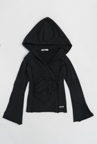 【プランク プロジェクト/PRANK PROJECT】のドレープフーディトップス / Drape Hoodie Top BLK(ブラック)|ID: prp329100004089863 ipo3291000000032896944