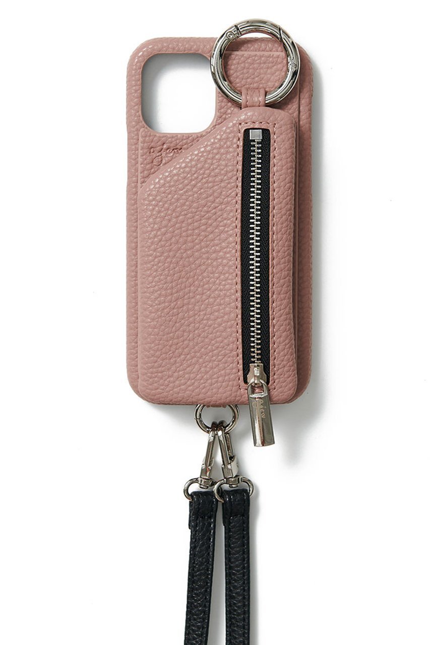 【エジュー/ajew】のiPhone14/14Pro ajew cadenas zipphone case shoulder インテリア・キッズ・メンズ・レディースファッション・服の通販 founy(ファニー) 　ファッション　Fashion　レディースファッション　WOMEN　iPhone アイフォーン　Iphone　シルバー　Silver　ポケット　Pocket　定番　Standard　ピンクベージュ|ID: prp329100004089865 ipo3291000000027695154