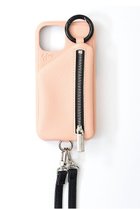【エジュー/ajew】のiPhone14/14Pro ajew cadenas zipphone case shoulder ピーチピンク|ID: prp329100004089865 ipo3291000000033342693