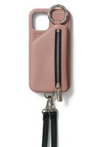 【エジュー/ajew】のiPhone6/7/8/SE2 ajew cadenas zipphone case shoulder ピンクベージュ|ID: prp329100004089868 ipo3291000000027695181