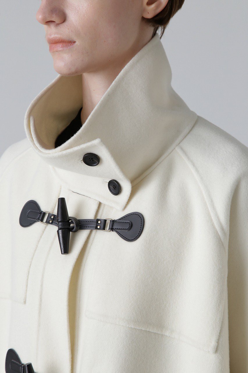 【アドーア/ADORE】のソリッドウールリバーコート 人気、トレンドファッション・服の通販 founy(ファニー) 　ファッション　Fashion　レディースファッション　Fashion for Women　アウター　Coat / Outerwear Collection　コート・ロングコート・ピーコート　Long Coats, Peacoats & More　ダッフルコート　Duffle Coat, Toggle Coat　ダブル　Double, Double-Breasted　ハイネック　High Neck, Mock Neck　リバーシブル　Reversible, Two-Sided　リラックス　Relax, Relaxed Fit　ロング　Long, Long-Length　other-2|ID: prp329100004089879 ipo3291000000036019662