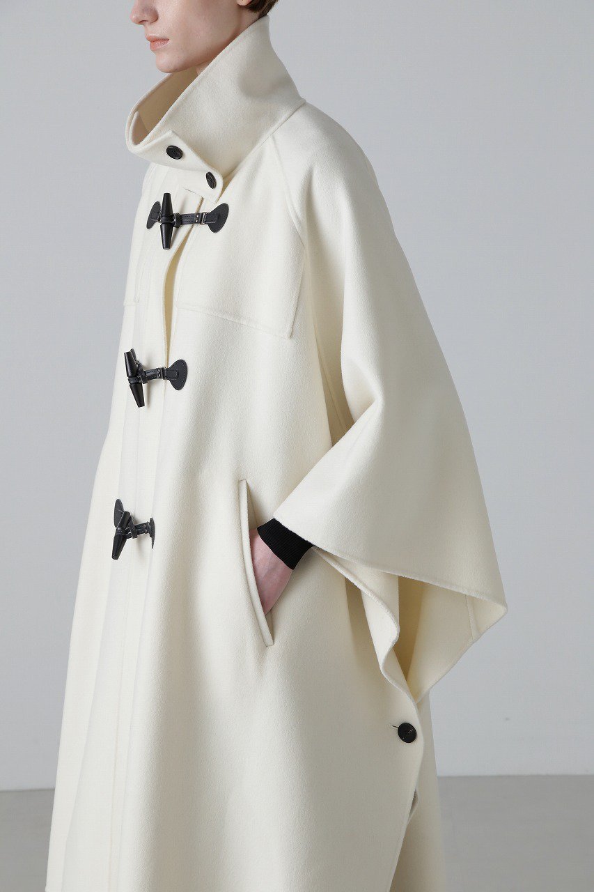 【アドーア/ADORE】のソリッドウールリバーコート 人気、トレンドファッション・服の通販 founy(ファニー) 　ファッション　Fashion　レディースファッション　Fashion for Women　アウター　Coat / Outerwear Collection　コート・ロングコート・ピーコート　Long Coats, Peacoats & More　ダッフルコート　Duffle Coat, Toggle Coat　ダブル　Double, Double-Breasted　ハイネック　High Neck, Mock Neck　リバーシブル　Reversible, Two-Sided　リラックス　Relax, Relaxed Fit　ロング　Long, Long-Length　other-3|ID: prp329100004089879 ipo3291000000036019663