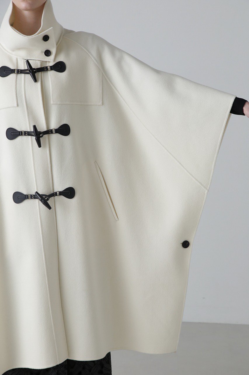 【アドーア/ADORE】のソリッドウールリバーコート 人気、トレンドファッション・服の通販 founy(ファニー) 　ファッション　Fashion　レディースファッション　Fashion for Women　アウター　Coat / Outerwear Collection　コート・ロングコート・ピーコート　Long Coats, Peacoats & More　ダッフルコート　Duffle Coat, Toggle Coat　ダブル　Double, Double-Breasted　ハイネック　High Neck, Mock Neck　リバーシブル　Reversible, Two-Sided　リラックス　Relax, Relaxed Fit　ロング　Long, Long-Length　other-4|ID: prp329100004089879 ipo3291000000036019664