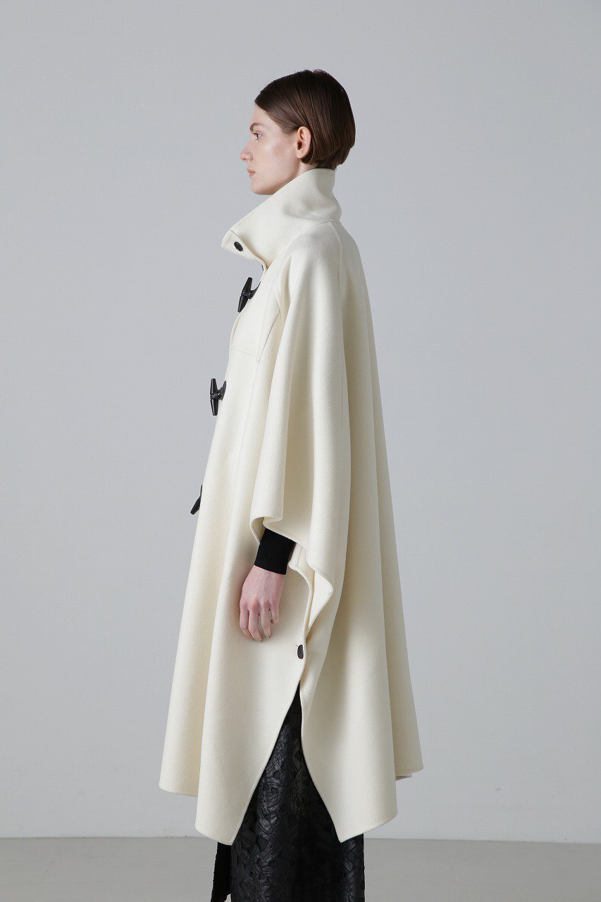 【アドーア/ADORE】のソリッドウールリバーコート 人気、トレンドファッション・服の通販 founy(ファニー) 　ファッション　Fashion　レディースファッション　Fashion for Women　アウター　Coat / Outerwear Collection　コート・ロングコート・ピーコート　Long Coats, Peacoats & More　ダッフルコート　Duffle Coat, Toggle Coat　ダブル　Double, Double-Breasted　ハイネック　High Neck, Mock Neck　リバーシブル　Reversible, Two-Sided　リラックス　Relax, Relaxed Fit　ロング　Long, Long-Length　other-6|ID: prp329100004089879 ipo3291000000036019666