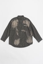 【プランク プロジェクト/PRANK PROJECT】のカットオフブリーチチェックシャツ / Cut-off Bleached Check Shirt BLK(ブラック)|ID: prp329100004089902 ipo3291000000032901889