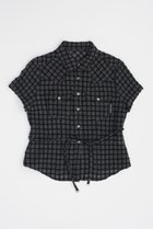 【プランク プロジェクト/PRANK PROJECT】のウーリーチェックウエスタンシャツ / Wooly Check Western Shirt 人気、トレンドファッション・服の通販 founy(ファニー) ファッション Fashion レディースファッション WOMEN トップス・カットソー Tops/Tshirt シャツ/ブラウス Shirts/Blouses おすすめ Recommend インナー Inner ウエスタン Western コンパクト Compact スリーブ Sleeve チェック Check トレンド Trend フィット Fit ロング Long 今季 This Season 長袖 Long Sleeve thumbnail C.GRY(チャコールグレー)|ID: prp329100004089903 ipo3291000000027695299