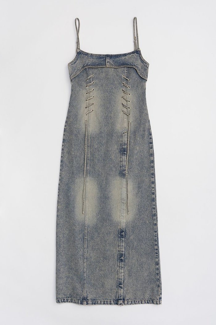 【プランク プロジェクト/PRANK PROJECT】の4ステップデニムキャミワンピース / 4 Steps Denim Cami Dress インテリア・キッズ・メンズ・レディースファッション・服の通販 founy(ファニー) https://founy.com/ ファッション Fashion レディースファッション WOMEN ワンピース Dress ドレス Party Dresses キャミワンピース No Sleeve Dresses チュニック Tunic インナー Inner ウォッシュ Wash ケミカル Chemical チュニック Tunic デニム Denim ロング Long |ID: prp329100004089906 ipo3291000000027695308