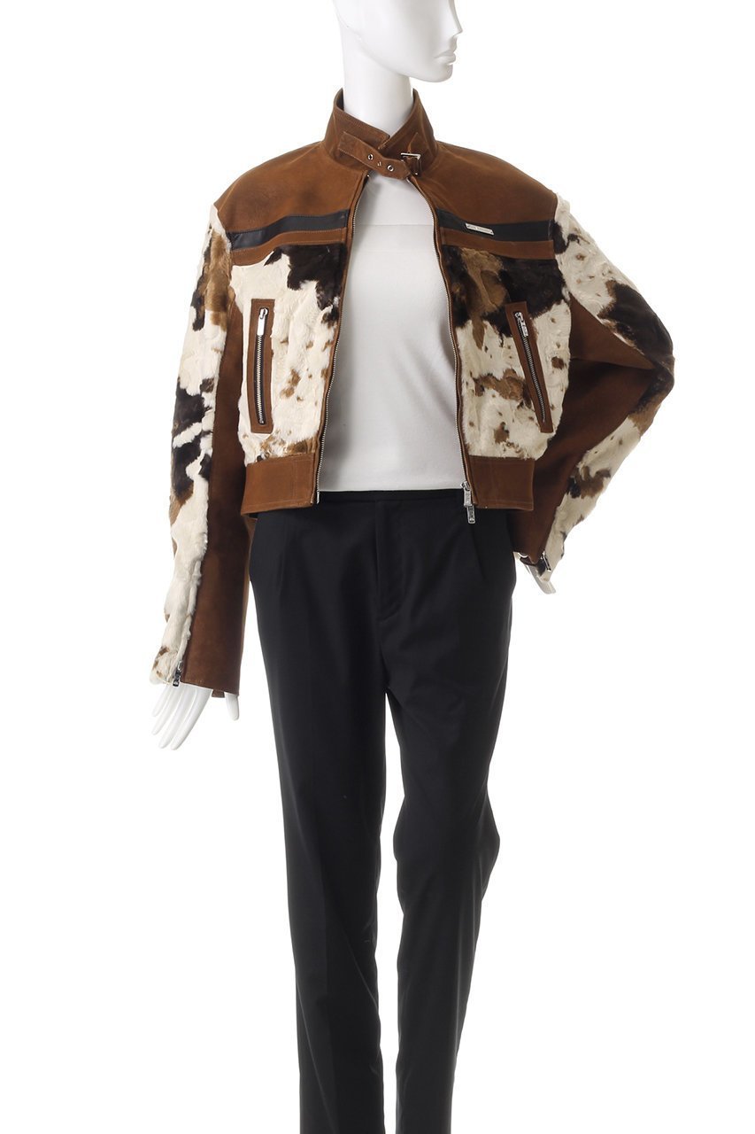 【プランク プロジェクト/PRANK PROJECT】のフェイクレザーコンビファージャケット / Faux Leather Combi Fur Jack 人気、トレンドファッション・服の通販 founy(ファニー) ファッション Fashion レディースファッション Fashion for Women アウター Coat / Outerwear Collection レディースジャケット・軽アウター Jackets ブルゾンジャケット・スポーティアウター Blouson Jackets ウエスタン Western Style コンビ Combo, Combination Style ジャケット Jacket, Outerwear スポーティ Sporty, Casual Athletic トレンド Trend, Trending Now フェイクファー Faux Fur, Imitation Fur フロント Front, Front Design ブルゾン Blouson, Bomber Jacket 無地 Plain, Solid Color other-8|ID: prp329100004089909 ipo3291000000034422676