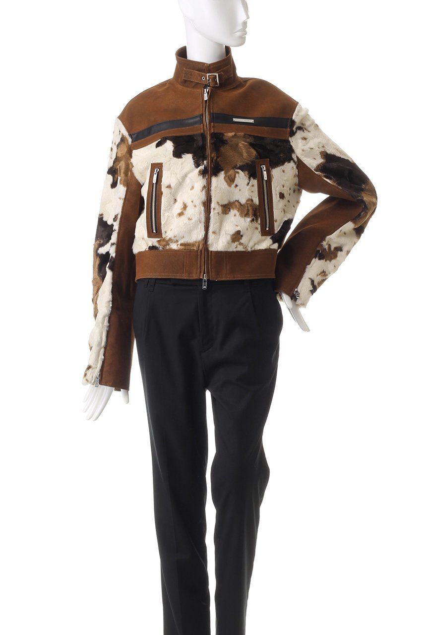 【プランク プロジェクト/PRANK PROJECT】のフェイクレザーコンビファージャケット / Faux Leather Combi Fur Jack 人気、トレンドファッション・服の通販 founy(ファニー) ファッション Fashion レディースファッション Fashion for Women アウター Coat / Outerwear Collection レディースジャケット・軽アウター Jackets ブルゾンジャケット・スポーティアウター Blouson Jackets ウエスタン Western Style コンビ Combo, Combination Style ジャケット Jacket, Outerwear スポーティ Sporty, Casual Athletic トレンド Trend, Trending Now フェイクファー Faux Fur, Imitation Fur フロント Front, Front Design ブルゾン Blouson, Bomber Jacket 無地 Plain, Solid Color other-2|ID: prp329100004089909 ipo3291000000035858041