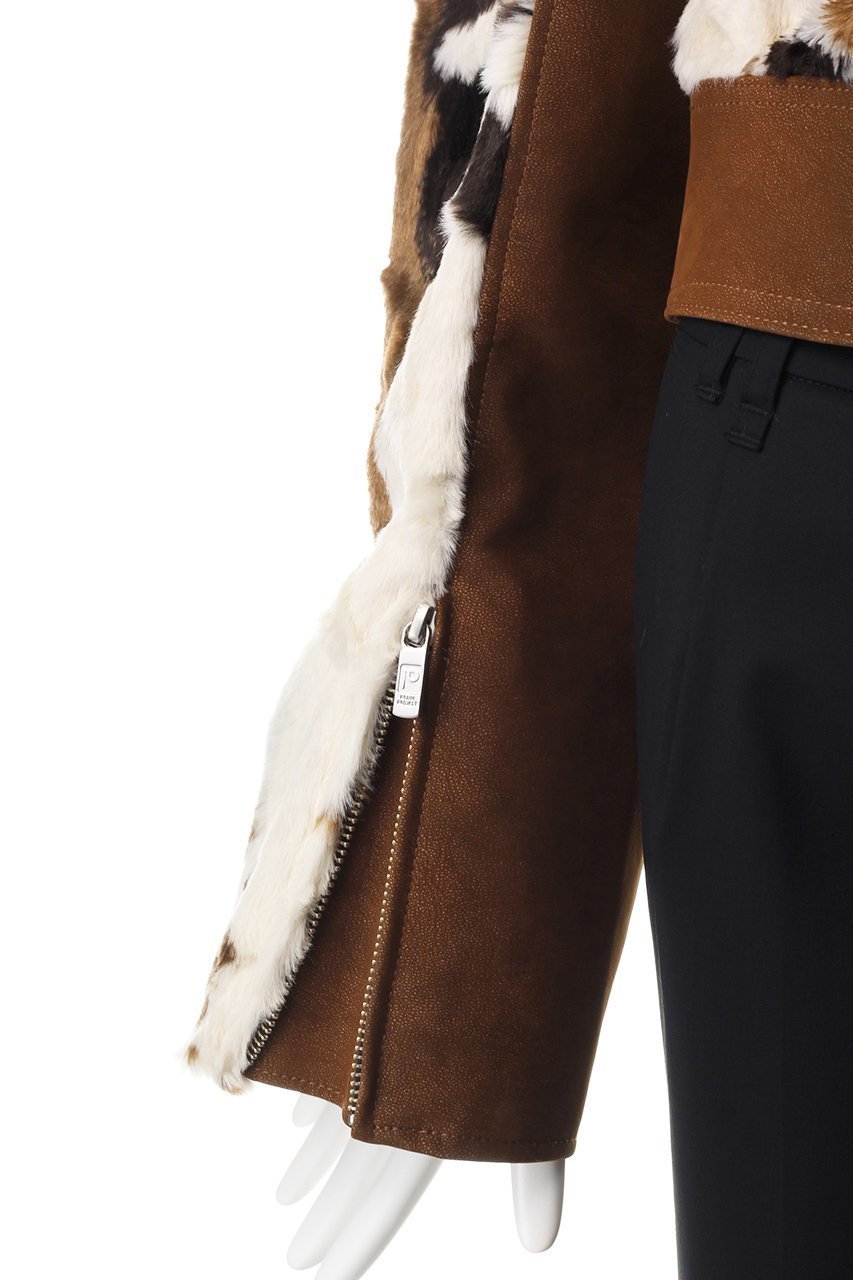 【プランク プロジェクト/PRANK PROJECT】のフェイクレザーコンビファージャケット / Faux Leather Combi Fur Jack 人気、トレンドファッション・服の通販 founy(ファニー) ファッション Fashion レディースファッション Fashion for Women アウター Coat / Outerwear Collection レディースジャケット・軽アウター Jackets ブルゾンジャケット・スポーティアウター Blouson Jackets ウエスタン Western Style コンビ Combo, Combination Style ジャケット Jacket, Outerwear スポーティ Sporty, Casual Athletic トレンド Trend, Trending Now フェイクファー Faux Fur, Imitation Fur フロント Front, Front Design ブルゾン Blouson, Bomber Jacket 無地 Plain, Solid Color other-6|ID: prp329100004089909 ipo3291000000035858045