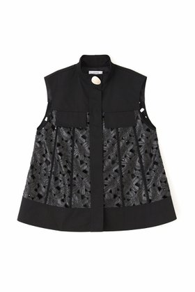 【アドーア/ADORE】のコーティングカットワークブラウス 人気、トレンドファッション・服の通販 founy(ファニー) ファッション Fashion レディースファッション WOMEN トップス・カットソー Tops/Tshirt キャミソール / ノースリーブ No Sleeves シャツ/ブラウス Shirts/Blouses アクセサリー Accessories グログラン Grosgrain スタンド Stand ドッキング Docking ノースリーブ No Sleeve フェイクレザー Faux Leather フォルム Form ワーク Work |ID:prp329100004091426