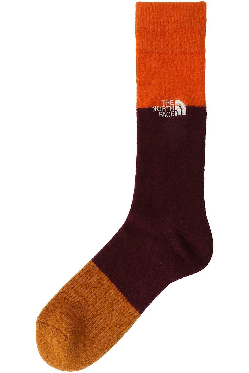 【ザ ノース フェイス/THE NORTH FACE】の【UNISEX】ハイカーズクルー インテリア・キッズ・メンズ・レディースファッション・服の通販 founy(ファニー) 　ファッション　Fashion　レディースファッション　Fashion for Women　ソックス&靴下　Socks & Hosiery　レッグウェア・ストッキング　Legwear & Hosiery　ユニセックス　Unisex, Genderless　クッション　Cushion, Throw Pillow　ソックス　Socks, Hosiery　ハーフ　Half, Half-Length　ブロック　Block, Solid Block Pattern　TNFオレンジ×アルパインプラム|ID: prp329100004092470 ipo3291000000035530138