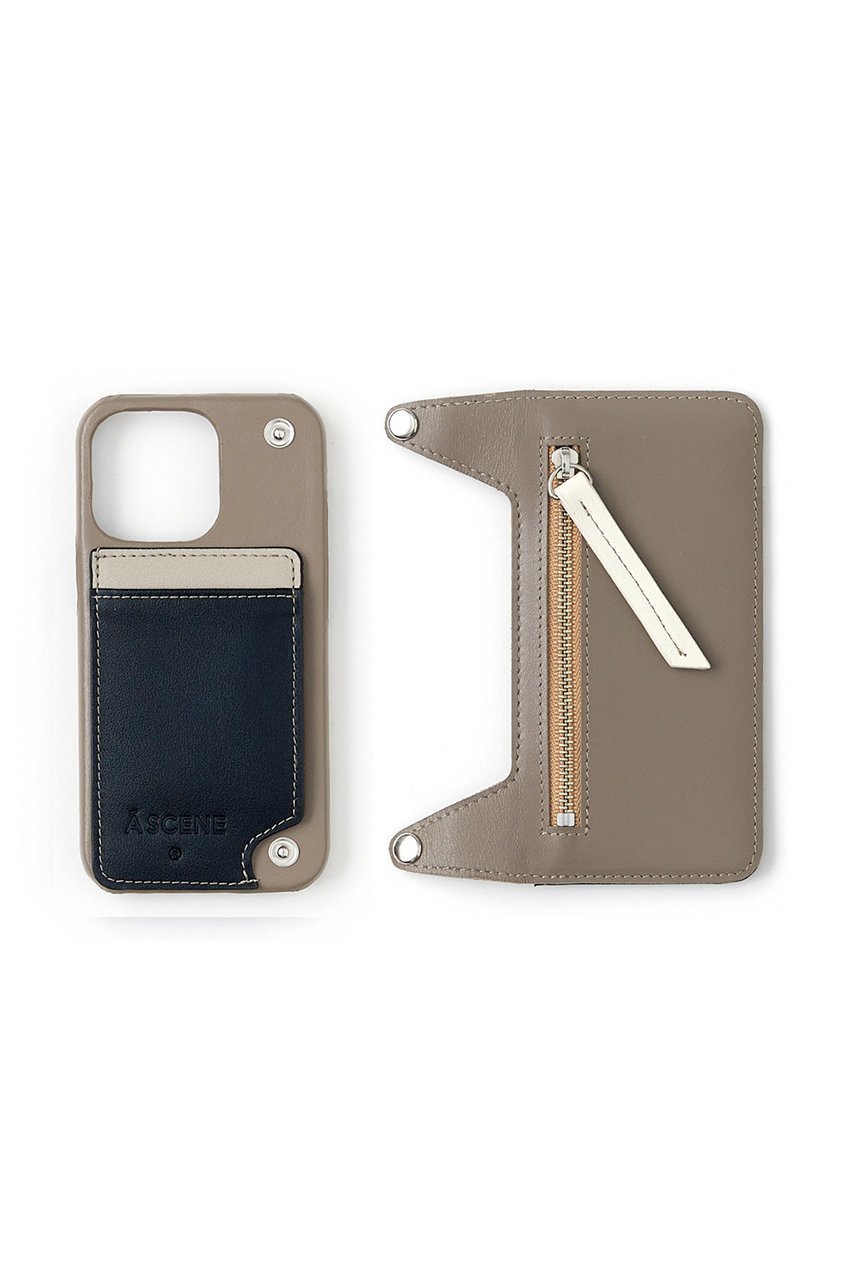 【エーシーン/A SCENE】のiPhone14/iPhone14Pro Crazy color leather case 人気、トレンドファッション・服の通販 founy(ファニー) 　ファッション　Fashion　レディースファッション　Fashion for Women　iPhone アイフォーン　iPhone　ユニセックス　Unisex, Genderless　スリム　Slim, Slim Fit　フラップ　Flap, Flap Pocket　ブロック　Block, Solid Block Pattern　手帳　Planner, Notebook　other-2|ID: prp329100004092489 ipo3291000000035622073