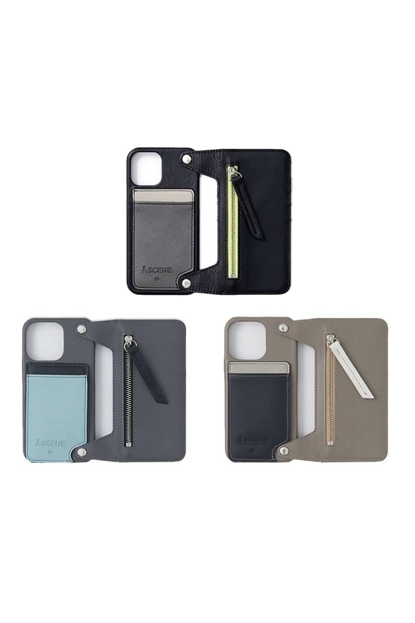 【エーシーン/A SCENE】のiPhone14/iPhone14Pro Crazy color leather case 人気、トレンドファッション・服の通販 founy(ファニー) 　ファッション　Fashion　レディースファッション　Fashion for Women　iPhone アイフォーン　iPhone　ユニセックス　Unisex, Genderless　スリム　Slim, Slim Fit　フラップ　Flap, Flap Pocket　ブロック　Block, Solid Block Pattern　手帳　Planner, Notebook　other-8|ID: prp329100004092489 ipo3291000000035622082