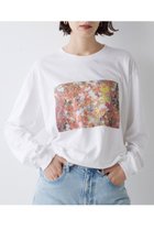 【ウィムガゼット/Whim Gazette】のフォトロングTシャツ オフホワイト|ID:prp329100004092510