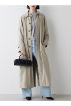 【ウィムガゼット/Whim Gazette】のステンカラーロングコート 人気、トレンドファッション・服の通販 founy(ファニー) ファッション Fashion レディースファッション WOMEN アウター Coat Outerwear コート Coats クラシカル Classical シンプル Simple ベーシック Basic ロング Long 定番 Standard thumbnail ベージュ|ID: prp329100004092524 ipo3291000000027726949