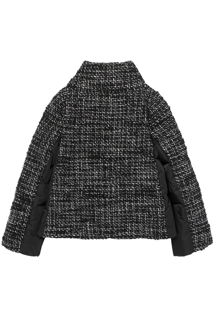 【アナイ/ANAYI】のリングツイードスタンドダウンコート 人気、トレンドファッション・服の通販 founy(ファニー) 　ファッション　Fashion　レディースファッション　WOMEN　アウター　Coat Outerwear　コート　Coats　ダウン　Down Coats And Jackets　イタリア　Italy　ウォーム　Worm　スタンド　Stand　タフタ　Taffeta　ダウン　Down　ツイード　Tweed　冬　Winter　防寒　Cold Protection　other-2|ID: prp329100004092527 ipo3291000000031244386