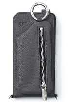 【エジュー/ajew】のajew vertical zipphone case shoulder グレー|ID:prp329100004092533