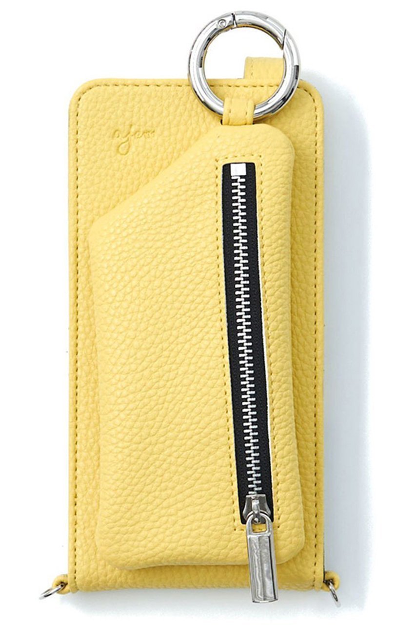 【エジュー/ajew】のajew vertical zipphone case shoulder インテリア・キッズ・メンズ・レディースファッション・服の通販 founy(ファニー) 　ファッション　Fashion　レディースファッション　Fashion for Women　カメラ　Camera Accessories　ショルダー　Shoulder, Shoulder Strap　手帳　Planner, Notebook　ベーシック　Basic, Essential　ポケット　Pocket, Pocket Detail　おすすめ　Recommended / Our Picks　iPhone アイフォーン　iPhone　Android アンドロイド　Android　ギフト プレゼント　Gift / Present　イエロー|ID: prp329100004092533 ipo3291000000032838564