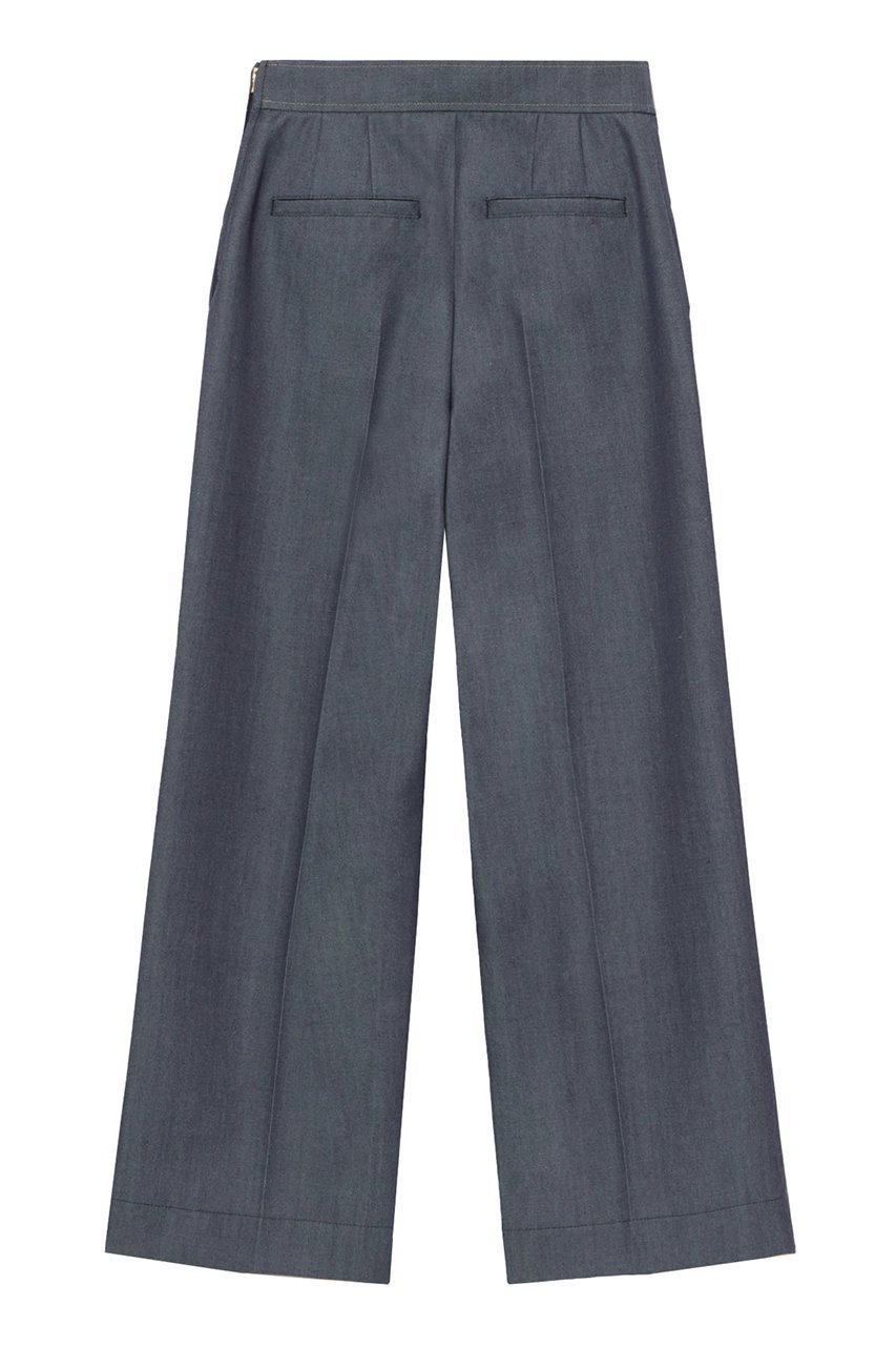 【アナイ/ANAYI】のウールデニムライクマリンパンツ 人気、トレンドファッション・服の通販 founy(ファニー) 　ファッション　Fashion　レディースファッション　Fashion for Women　パンツ　Pants & Trousers　シャンブレー　Chambray, Denim-Like Fabric　ツイル　Twist, Twisted Detail　デニム　Denim, Jeans Material　ポケット　Pocket, Pocket Detail　ワイド　Wide, Wide Fit　再入荷　Restock / Back in Stock　other-2|ID: prp329100004092539 ipo3291000000035052363