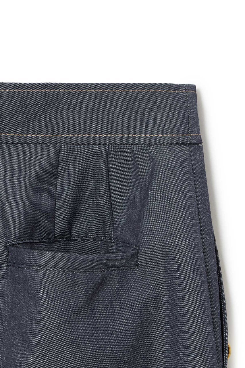 【アナイ/ANAYI】のウールデニムライクマリンパンツ 人気、トレンドファッション・服の通販 founy(ファニー) 　ファッション　Fashion　レディースファッション　Fashion for Women　パンツ　Pants & Trousers　シャンブレー　Chambray, Denim-Like Fabric　ツイル　Twist, Twisted Detail　デニム　Denim, Jeans Material　ポケット　Pocket, Pocket Detail　ワイド　Wide, Wide Fit　other-5|ID: prp329100004092539 ipo3291000000036106759