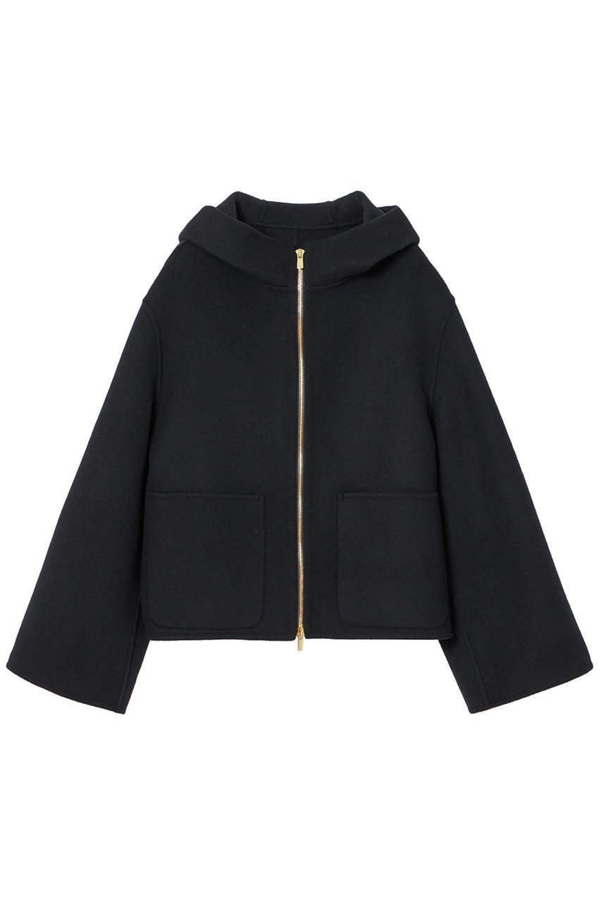 【アナイ/ANAYI】のシャルムリバーフードブルゾン インテリア・キッズ・メンズ・レディースファッション・服の通販 founy(ファニー) 　ファッション　Fashion　レディースファッション　Fashion for Women　アウター　Coat / Outerwear Collection　レディースジャケット・軽アウター　Jackets　ブルゾンジャケット・スポーティアウター　Blouson Jackets　コンパクト　Compact, Small Size　ジャケット　Jacket, Outerwear　スリーブ　Sleeve, Long Sleeve / Short Sleeve　ブルゾン　Blouson, Bomber Jacket　ポケット　Pocket, Pocket Detail　冬　Winter / This Winter　別注　Limited Edition, Custom Order　秋　Autumn　ネイビー|ID: prp329100004092543 ipo3291000000035830445