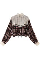 【ルール ロジェット/leur logette】のピンタックレースコンビチェックブラウス 人気、トレンドファッション・服の通販 founy(ファニー) ファッション Fashion レディースファッション WOMEN トップス・カットソー Tops/Tshirt シャツ/ブラウス Shirts/Blouses グラフィック Graphic コンビ Combination スリーブ Sleeve チェック Check ハイネック High Neck フロント Front レース Race ロング Long ヴィンテージ Vintage エレガント 上品 Elegant thumbnail ブラック|ID: prp329100004093559 ipo3291000000027745611