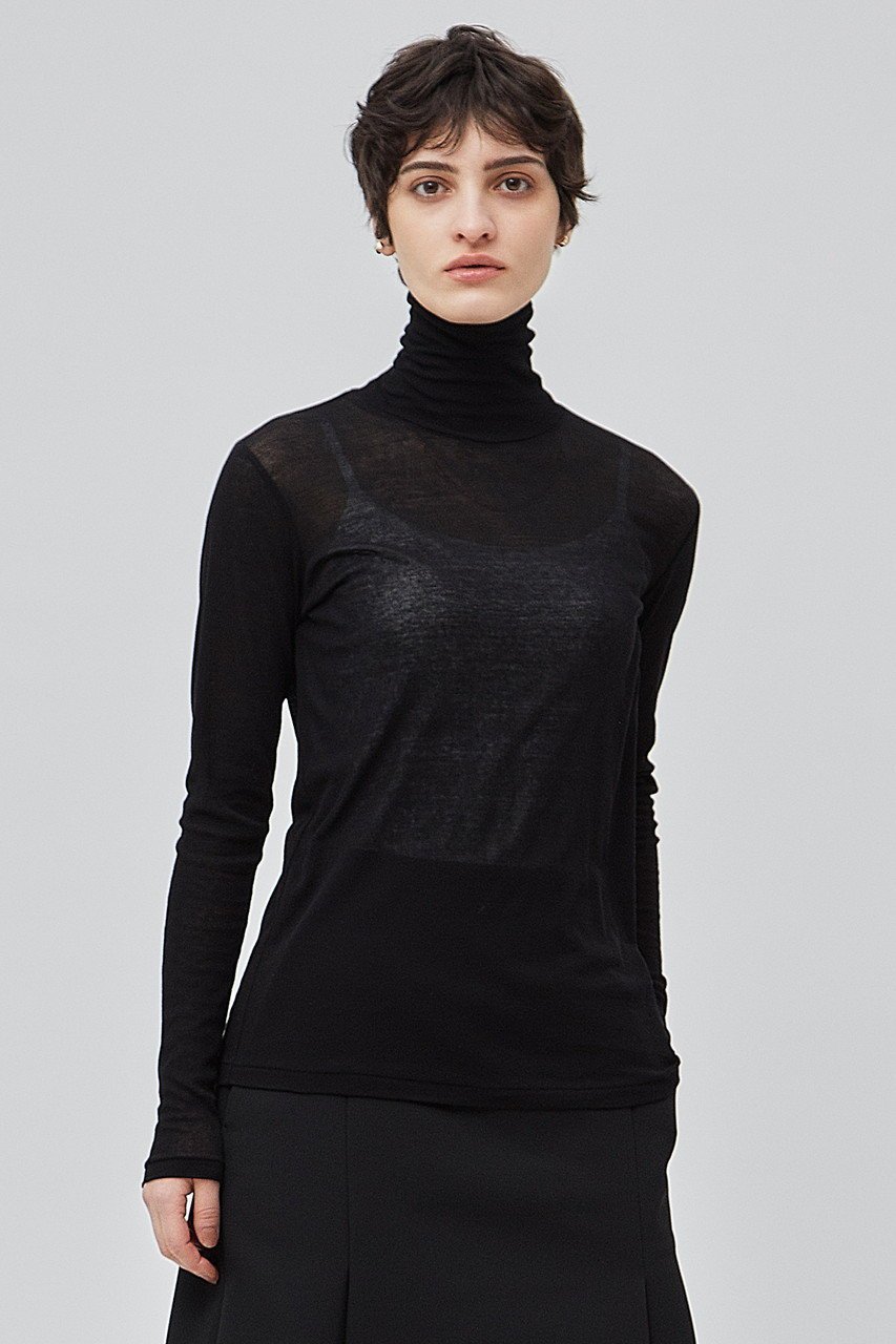 【ベイジ,/BEIGE,】のSORE(ソール)/ハイネックトップス 人気、トレンドファッション・服の通販 founy(ファニー) 　ファッション　Fashion　レディースファッション　Fashion for Women　トップス・カットソー　Cut & Sew Tops　ニット　Knit Tops & Sweaters　カジュアルプルオーバー・ニットトップス　Pullovers & Knit Tops / Casual Pullovers　シアー　Sheer, See-Through　シンプル　Simple, Minimal　トレンド　Trend, Trending Now　今季　This Season, Current Season　定番　Standard, Basic Item　other-7|ID: prp329100004093561 ipo3291000000036688037