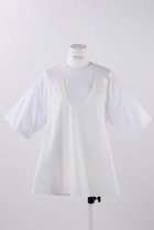 【エンフォルド/ENFOLD】のソフト天竺 Combi フレアT/SH Tシャツ ホワイト|ID: prp329100004093562 ipo3291000000035934480