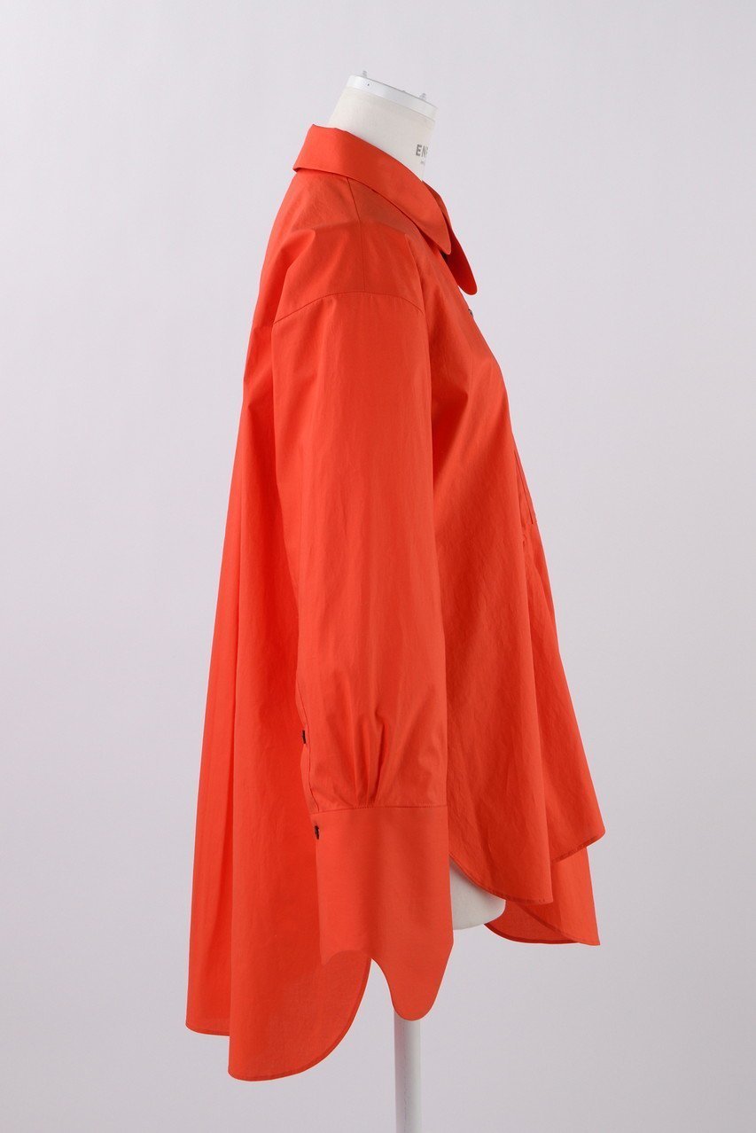 【エンフォルド/ENFOLD】のCOタイプライター アシンメラウンド SH/シャツ 人気、トレンドファッション・服の通販 founy(ファニー) 　ファッション　Fashion　レディースファッション　Fashion for Women　トップス・カットソー　Cut & Sew Tops　シャツ・ブラウス・オフィスカジュアル　Elegant Blouses & Button-Ups　おすすめ　Recommended / Our Picks　アシンメトリー　Asymmetrical Style　スリーブ　Sleeve, Long Sleeve / Short Sleeve　タイプライター　Typewriter Fabric, Crisp Cotton　ベスト　Vest, Waistcoat　ベーシック　Basic, Essential　メルトン　Melton, Heavy Wool　ロング　Long, Long-Length　other-4|ID: prp329100004093566 ipo3291000000035823362