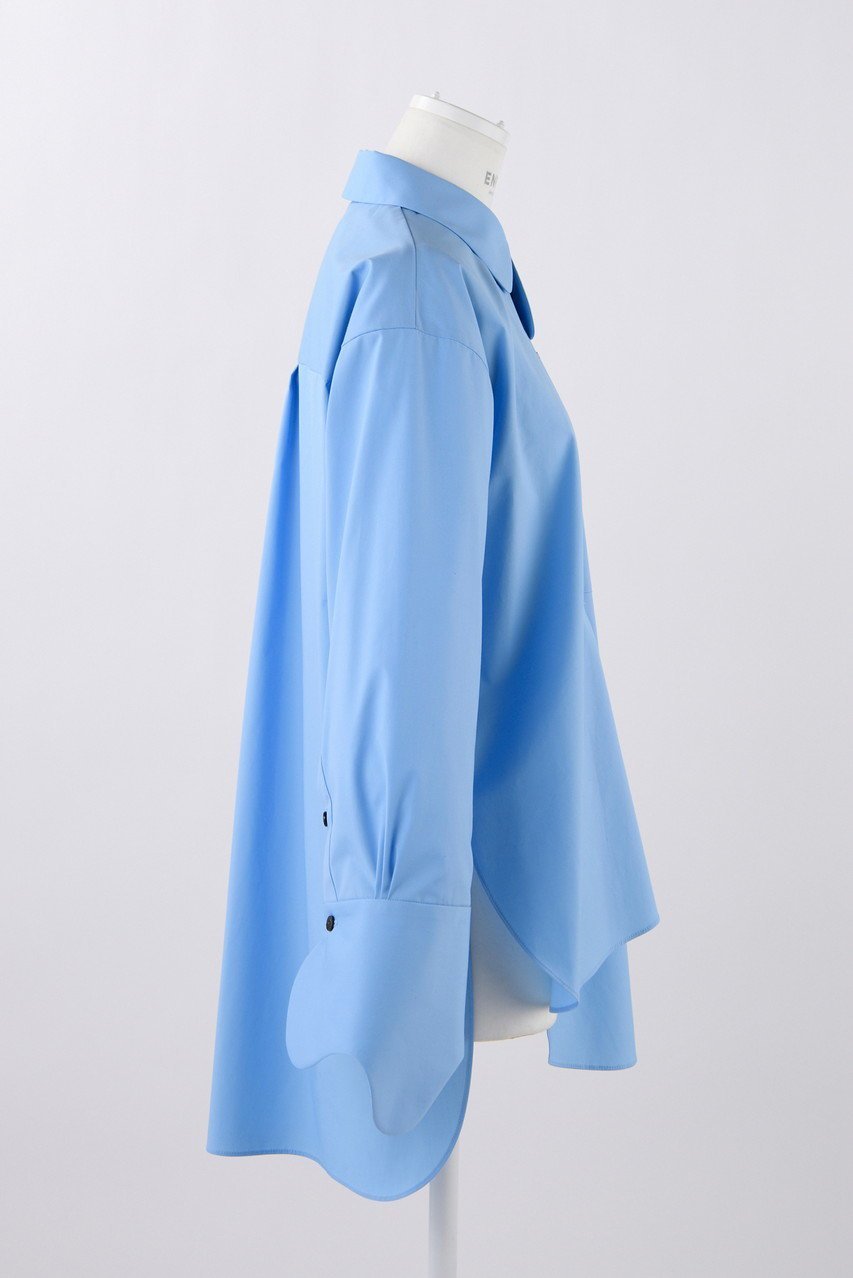 【エンフォルド/ENFOLD】のC/PEブロード アシンメラウンド SH/シャツ 人気、トレンドファッション・服の通販 founy(ファニー) ファッション Fashion レディースファッション Fashion for Women トップス・カットソー Cut & Sew Tops シャツ・ブラウス・オフィスカジュアル Elegant Blouses & Button-Ups おすすめ Recommended / Our Picks アシンメトリー Asymmetrical Style スリーブ Sleeve, Long Sleeve / Short Sleeve ブロード Broadcloth, Fine Cotton ベスト Vest, Waistcoat ベーシック Basic, Essential メルトン Melton, Heavy Wool ロング Long, Long-Length other-4|ID: prp329100004093567 ipo3291000000036059855