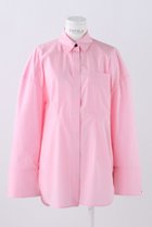 【エンフォルド/ENFOLD】のナチュラルタイプライター DROPワイドスリーブ SH/シャツ 人気、トレンドファッション・服の通販 founy(ファニー) ファッション Fashion レディースファッション Fashion for Women トップス・カットソー Cut & Sew Tops シャツ・ブラウス・オフィスカジュアル Elegant Blouses & Button-Ups スリーブ Sleeve, Long Sleeve / Short Sleeve タイプライター Typewriter Fabric, Crisp Cotton ドロップ Drop Shoulder, Dropped Style ベーシック Basic, Essential ロング Long, Long-Length ワイド Wide, Wide Fit thumbnail ライトピンク|ID: prp329100004093568 ipo3291000000036724098