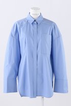 【エンフォルド/ENFOLD】のナチュラルタイプライター DROPワイドスリーブ SH/シャツ 人気、トレンドファッション・服の通販 founy(ファニー) ファッション Fashion レディースファッション Fashion for Women トップス・カットソー Cut & Sew Tops シャツ・ブラウス・オフィスカジュアル Elegant Blouses & Button-Ups スリーブ Sleeve, Long Sleeve / Short Sleeve タイプライター Typewriter Fabric, Crisp Cotton ドロップ Drop Shoulder, Dropped Style ベーシック Basic, Essential ロング Long, Long-Length ワイド Wide, Wide Fit thumbnail ライトブルー|ID: prp329100004093568 ipo3291000000036724099