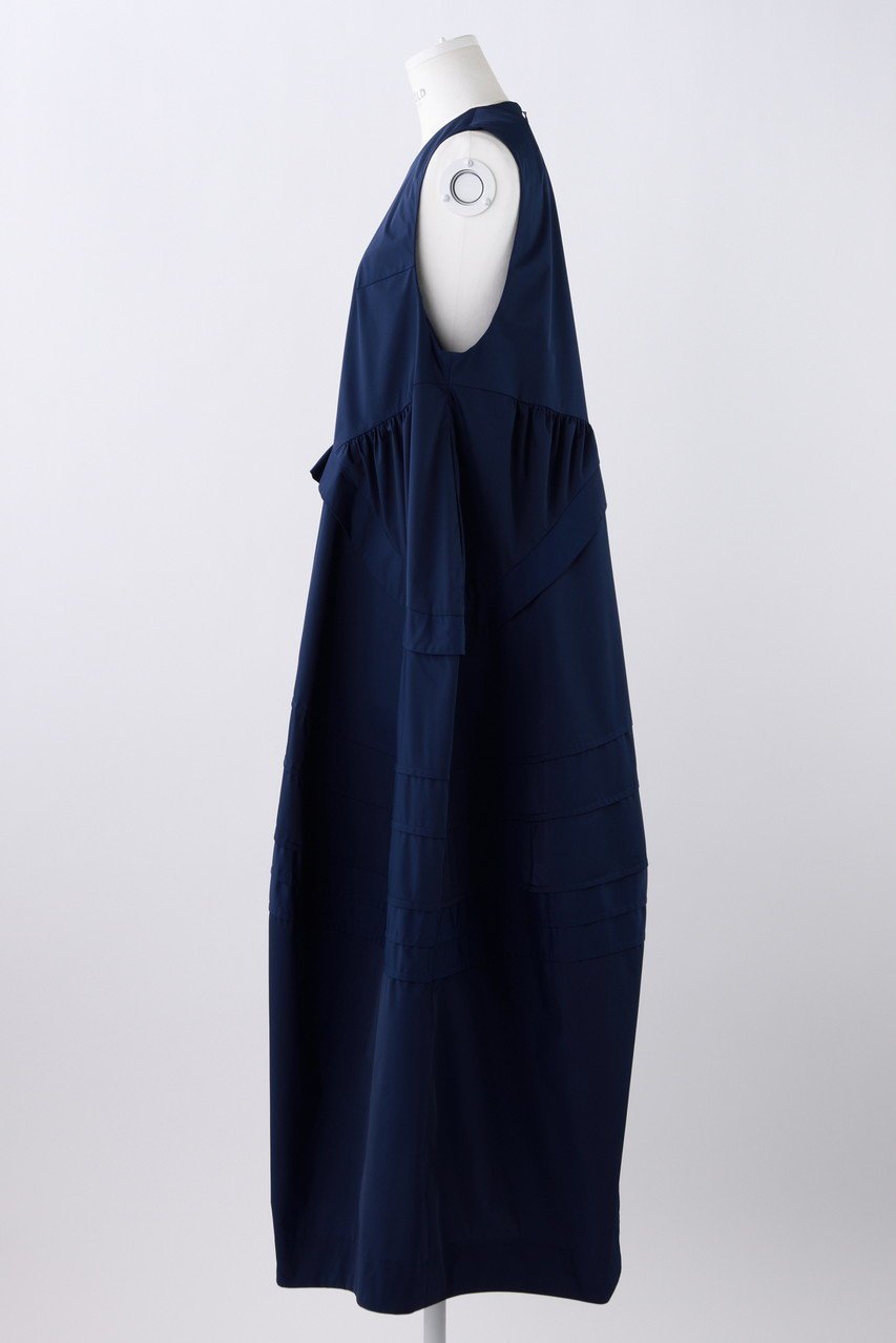 【エンフォルド/ENFOLD】のSOLOTEXツイル タックドレープ DRS 人気、トレンドファッション・服の通販 founy(ファニー) 　ファッション　Fashion　レディースファッション　Fashion for Women　ワンピース　Dresses　チュニック　Tunic Tops & Dresses　チュニック　Tunic, Long Top　ツイル　Twist, Twisted Detail　ドレス　Dress, One-Piece　パターン　Pattern, Design Print　ロング　Long, Long-Length　other-2|ID: prp329100004093570 ipo3291000000035737891