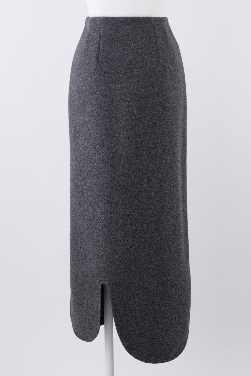【エンフォルド/ENFOLD】のメルトン リバーSK/スカート 人気、トレンドファッション・服の通販 founy(ファニー) ファッション Fashion レディースファッション Fashion for Women スカート Skirts ロングスカート Long Skirts / Maxi & Midi Skirts シンプル Simple, Minimal メルトン Melton, Heavy Wool ロング Long, Long-Length 定番 Standard, Basic Item other-3|ID: prp329100004093572 ipo3291000000036563259