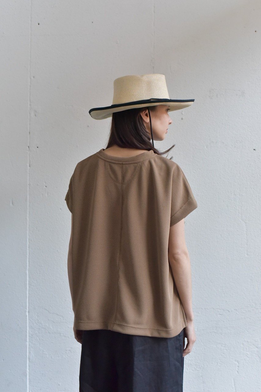 【レリル/lelill】の【UVカット】【吸湿速乾】ハイテクワッフル ワイドT 人気、トレンドファッション・服の通販 founy(ファニー) 　ファッション　Fashion　レディースファッション　Fashion for Women　トップス・カットソー　Cut & Sew Tops　シャツ・ブラウス・オフィスカジュアル　Elegant Blouses & Button-Ups　ロングTシャツ・Tシャツ　Longline T-Shirts & Tees　カットソー・ベーシックTシャツ　Cut-and-Sewn Tops / Stretch Tees & Basics　ショート　Short, Short Length　スリーブ　Sleeve, Long Sleeve / Short Sleeve　ワイド　Wide, Wide Fit　ワッフル　Waffle, Waffle Knit　夏　Summer　定番　Standard, Basic Item　other-7|ID: prp329100004093574 ipo3291000000036045695