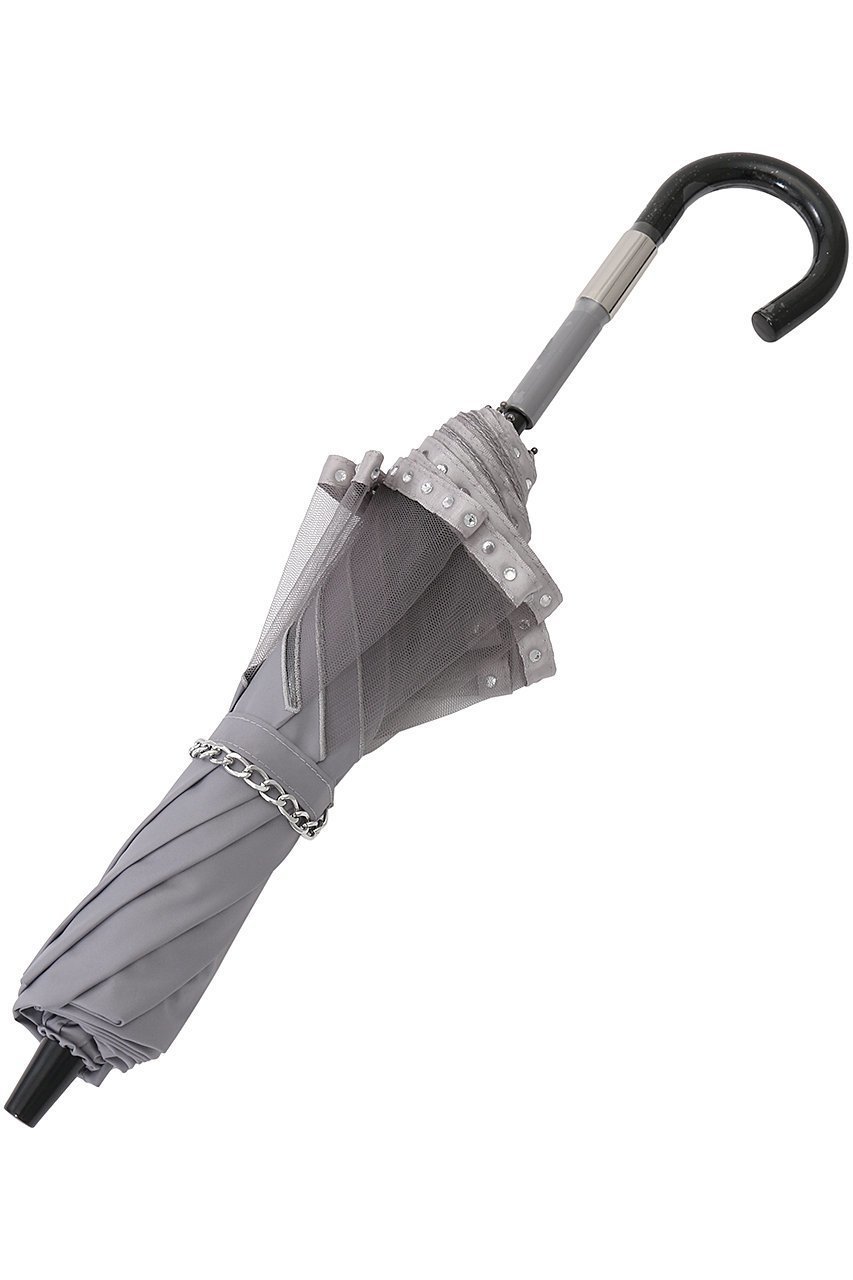 【ムーンバット/MOONBAT】の【Sun dress】ビジュースタッズ 晴雨兼用日傘 2段折りたたみ傘 人気、トレンドファッション・服の通販 founy(ファニー) 　ファッション　Fashion　レディースファッション　Fashion for Women　ワンピース　Dresses　フォーマル・パーティードレス・結婚式用ドレス　Elegant & Casual Dresses　レイングッズ・傘・晴雨兼用傘　Umbrellas & Rain Gear　アクセサリー　Fashion Accessories　エレガント 上品　Elegant　ハンカチ　Handkerchief, Hanky　傘　Umbrella, Parasol　夏　Summer　定番　Standard, Basic Item　日傘　Parasol, UV Umbrella　時計　Watch, Wristwatch　other-2|ID: prp329100004093578 ipo3291000000035348922