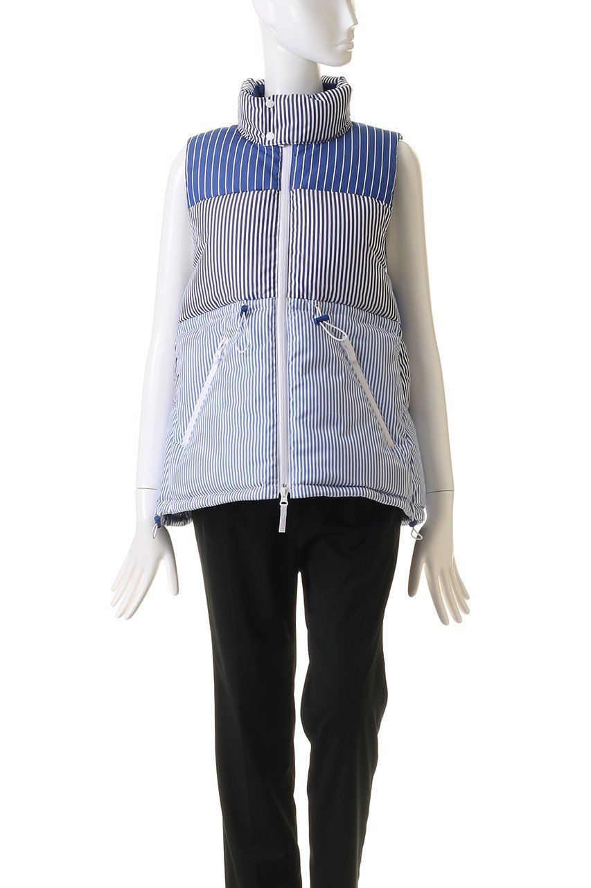 【ナゴンスタンス/nagonstans】のStripe Combination ダウンベスト 人気、トレンドファッション・服の通販 founy(ファニー) ファッション Fashion レディースファッション Fashion for Women アウター Coat / Outerwear Collection レディースジャケット・軽アウター Jackets おすすめ Recommended / Our Picks アウトドア Outdoor Clothing ジャケット Jacket, Outerwear スウェット / スエット Sweatshirt, Sweatwear ストライプ Stripe, Striped Pattern スピンドル Spindle, Drawcord ダウン Down, Puffer ベスト Vest, Waistcoat other-2|ID: prp329100004093586 ipo3291000000035721092