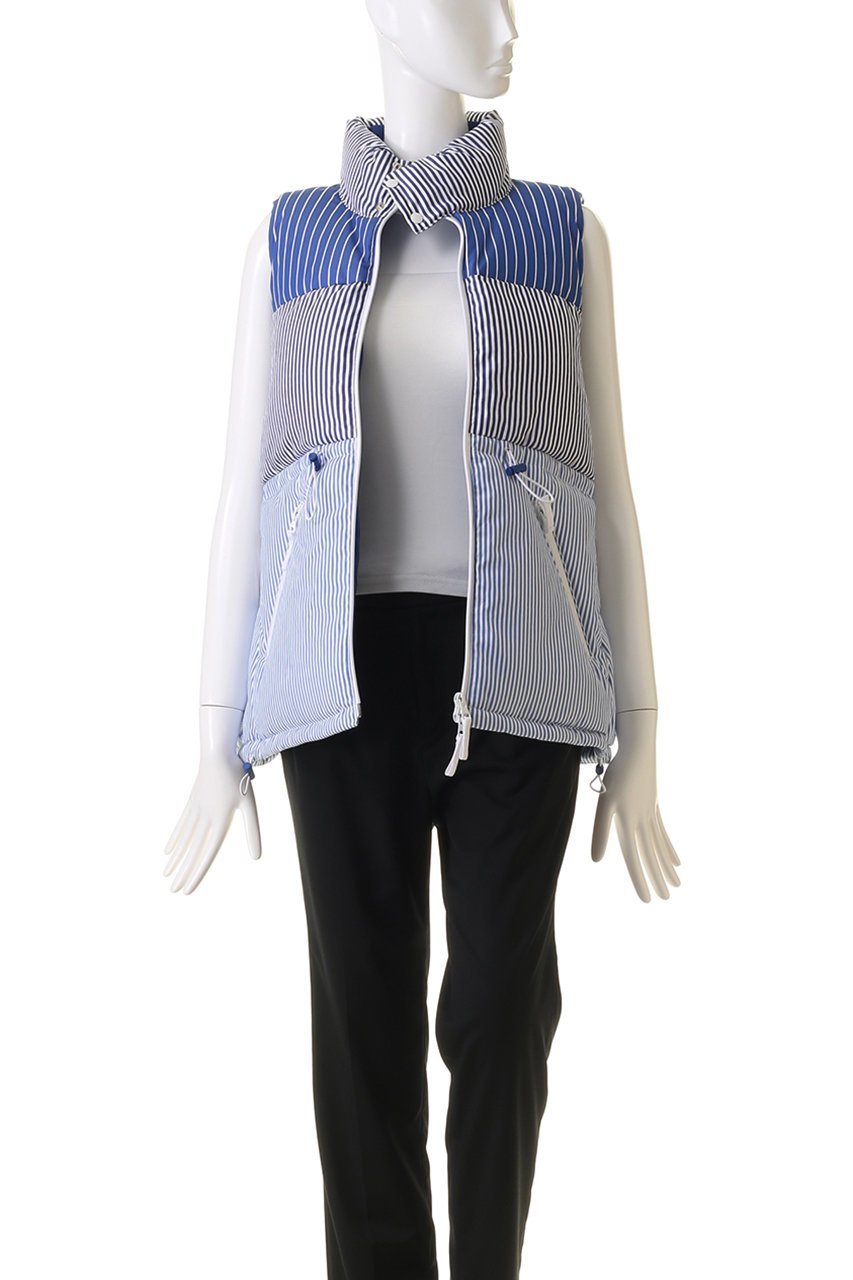 【ナゴンスタンス/nagonstans】のStripe Combination ダウンベスト 人気、トレンドファッション・服の通販 founy(ファニー) ファッション Fashion レディースファッション Fashion for Women アウター Coat / Outerwear Collection レディースジャケット・軽アウター Jackets おすすめ Recommended / Our Picks アウトドア Outdoor Clothing ジャケット Jacket, Outerwear スウェット / スエット Sweatshirt, Sweatwear ストライプ Stripe, Striped Pattern スピンドル Spindle, Drawcord ダウン Down, Puffer ベスト Vest, Waistcoat other-7|ID: prp329100004093586 ipo3291000000035721097