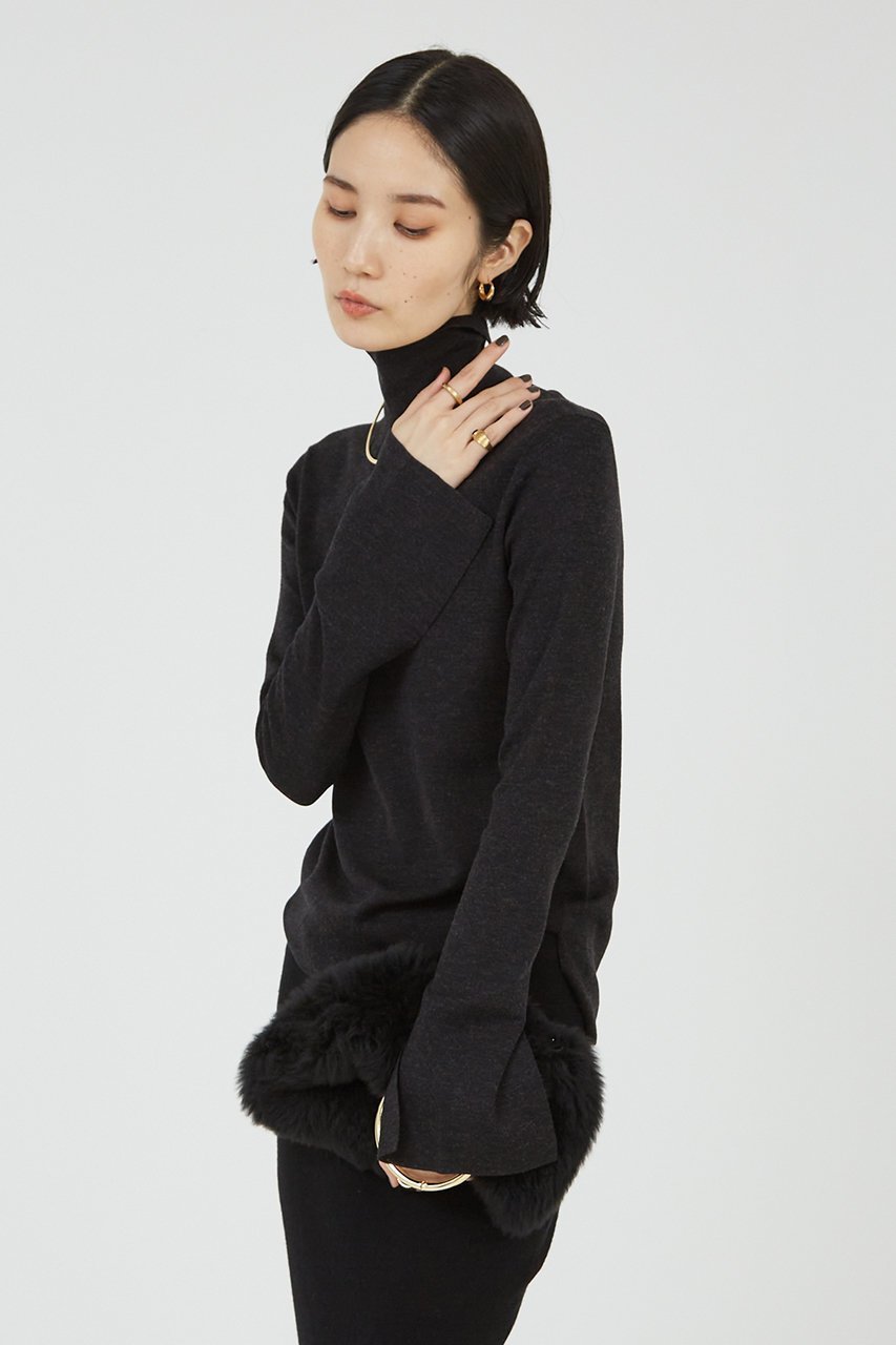 【ザ ストア バイ シー/THE STORE by C】のベーシックタートル 人気、トレンドファッション・服の通販 founy(ファニー) 　ファッション　Fashion　レディースファッション　WOMEN　トップス・カットソー　Tops/Tshirt　ニット　Knit Tops　プルオーバー　Pullover　なめらか　Smooth　シルク　Silk　スリット　Slit　タートル　Turtle　タートルネック　Turtleneck　ベーシック　Basic　other-2|ID: prp329100004093593 ipo3291000000031415586