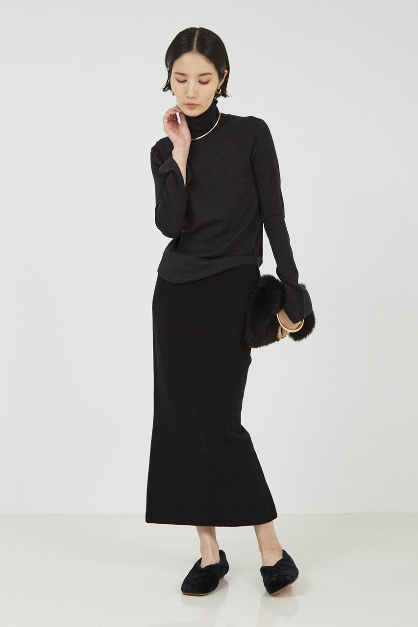 【ザ ストア バイ シー/THE STORE by C】のベーシックタートル 人気、トレンドファッション・服の通販 founy(ファニー) 　ファッション　Fashion　レディースファッション　WOMEN　トップス・カットソー　Tops/Tshirt　ニット　Knit Tops　プルオーバー　Pullover　なめらか　Smooth　シルク　Silk　スリット　Slit　タートル　Turtle　タートルネック　Turtleneck　ベーシック　Basic　other-5|ID: prp329100004093593 ipo3291000000031415591