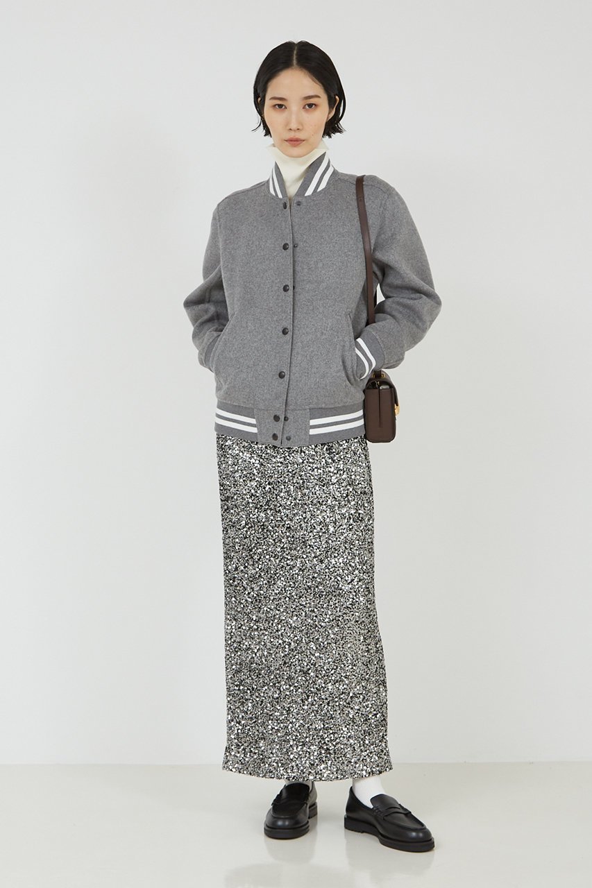 【ザ ストア バイ シー/THE STORE by C】のスパングルスカート 人気、トレンドファッション・服の通販 founy(ファニー) 　ファッション　Fashion　レディースファッション　Fashion for Women　スカート　Skirts　ロングスカート　Long Skirts / Maxi & Midi Skirts　ジャケット　Jacket, Outerwear　デニム　Denim, Jeans Material　フォーマル　Formal, Dressy　ロング　Long, Long-Length　other-4|ID: prp329100004093594 ipo3291000000035814075